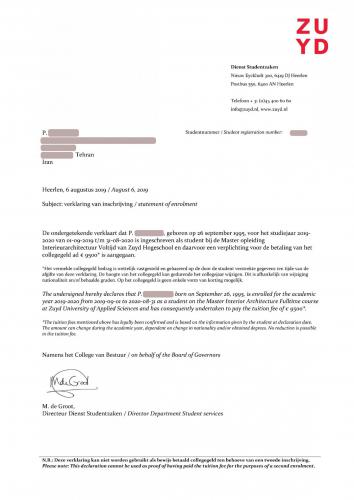 71.Admission.2019.ZuydUniversityOfAppliedSciences.Master.InteriorArchitecture.Pouria1