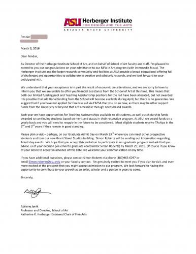 91.Admission.2016.ArizonaStateUniversity.Master.Intermedia.Pendar1